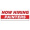 Signmission Now Hiring Painters Banner Apply Inside Accepting Application Single Sided B-30283 - alternate 1